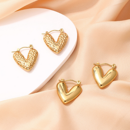 Aretes Corazón Pequeño